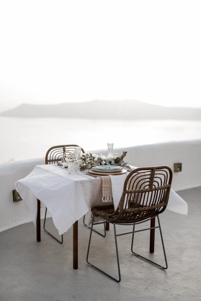 How to elope in Greece: intimate reception for two