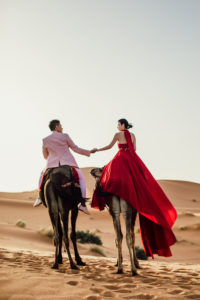 Morocco-Marrakech-El-Fenn-Bahia-Palace-Jardin-Majorelle-Kam-Kam-Dunes-Merzouga-Sahara-Desert-Pre-Wedding-Lilly-Red