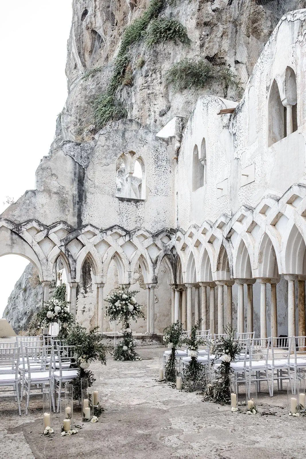 Amalfi Italy Grand Hotel Convento Wedding Ceremony Site