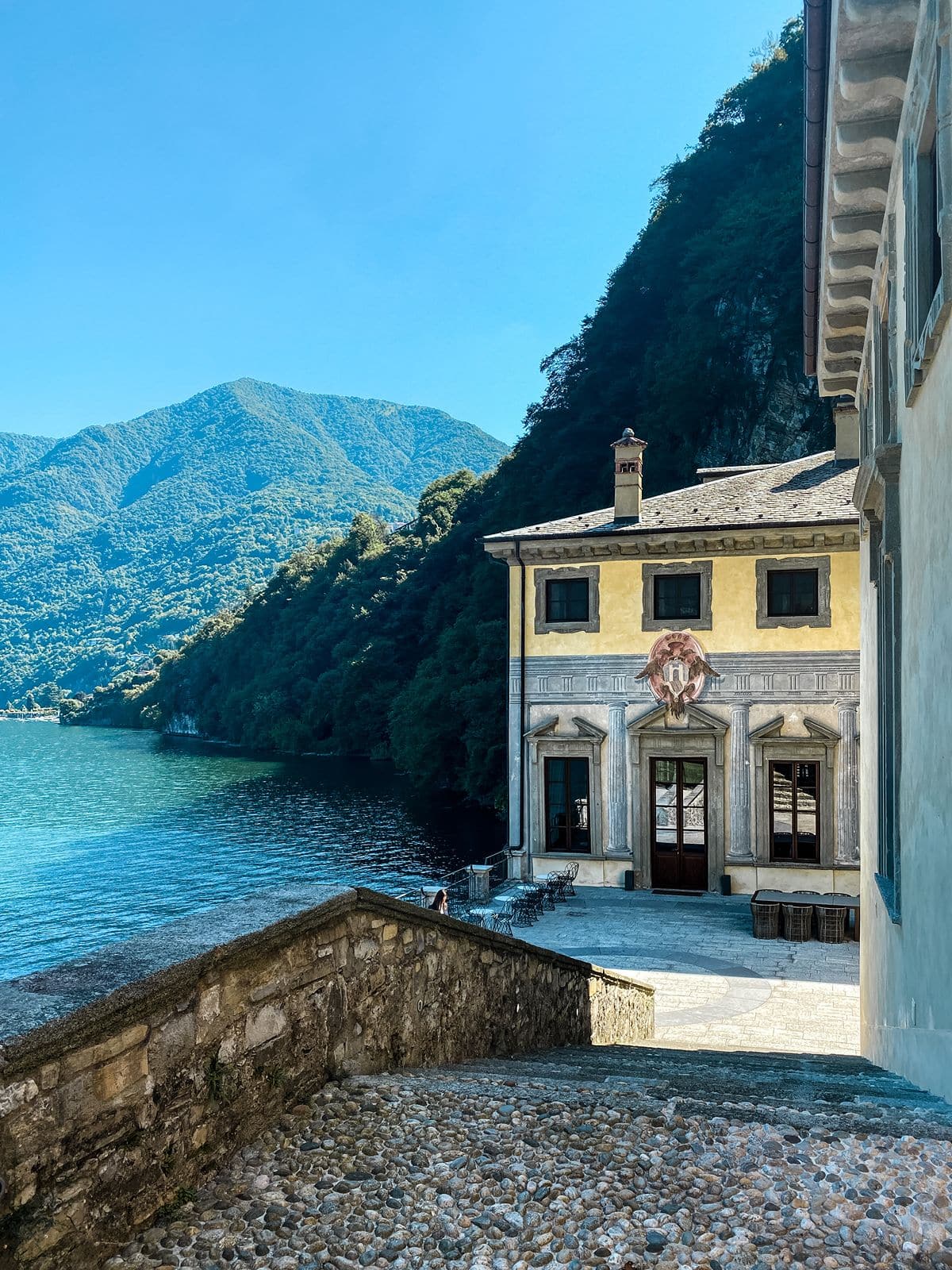 Lake Como and Villa Pliniana