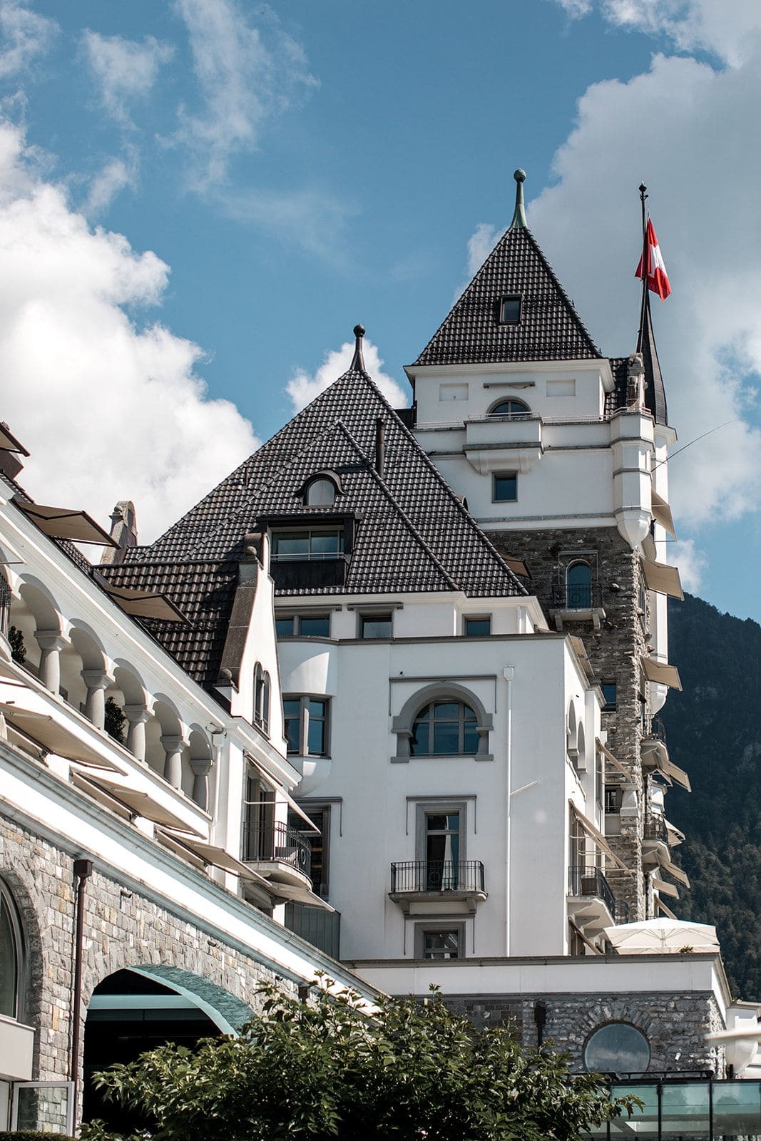 Park Hotel in Lake Lucerne Switzerland
