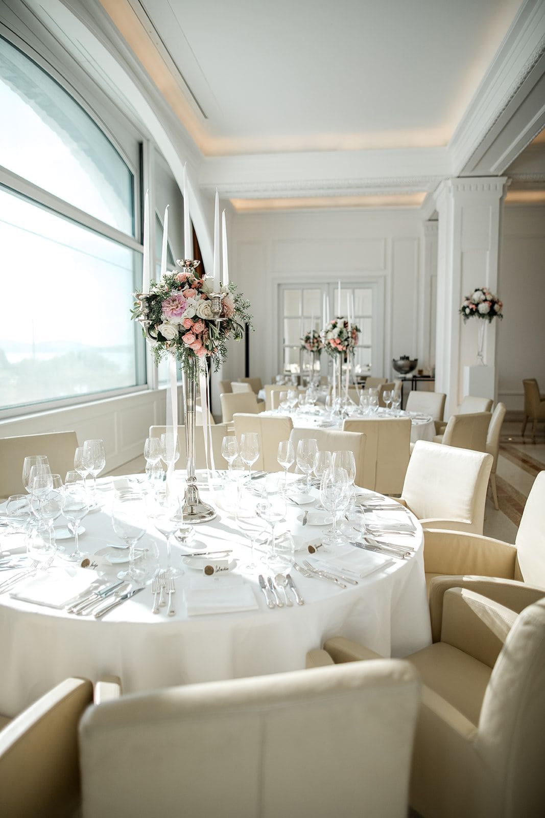 Park Hotel Lucerne Switzerland wedding reception details