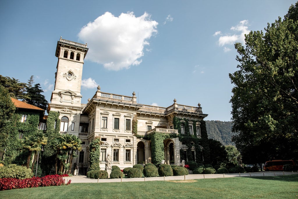 Villa Erba wedding venue in Lake Como Italy.