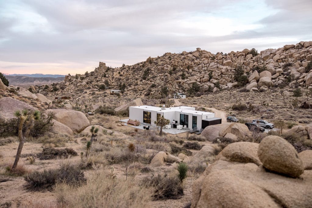 AirBnB tucked in the desert of Joshua Tree National Park