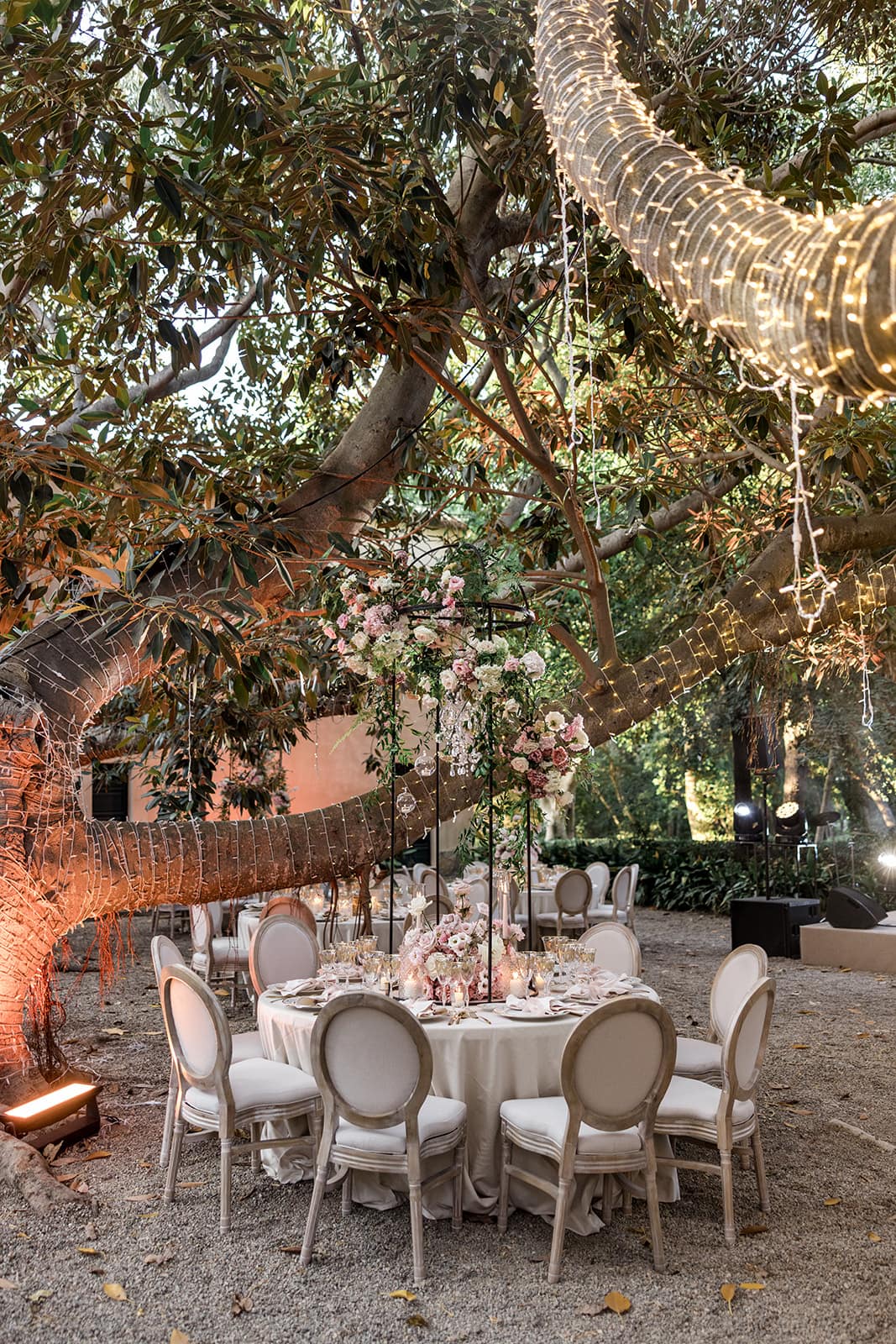 Villa D'Orri Sardinia Italy garden reception