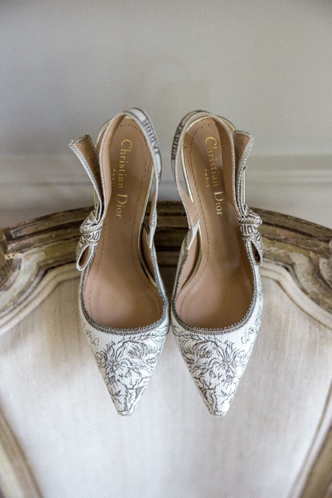Bridal Christian Dior wedding heels